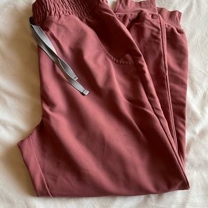 Figs zamora joggers high waisted mauve M petite